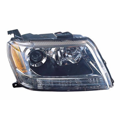 2006 suzuki grand vitara front passenger side replacement headlight lens and housing arswlsz2519104c