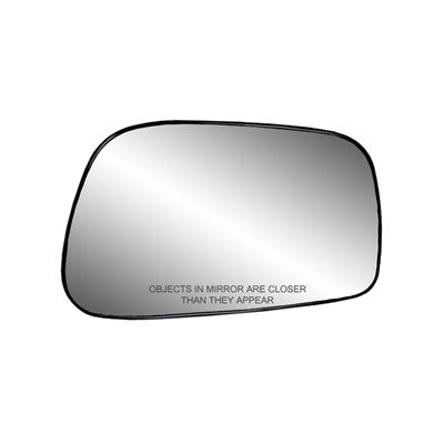 2008 toyota matrix passenger side mirror glass assembly without heated glass arswmto1325103