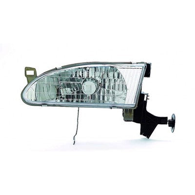 2000 toyota corolla front driver side replacement headlight assembly arswlto2502121v