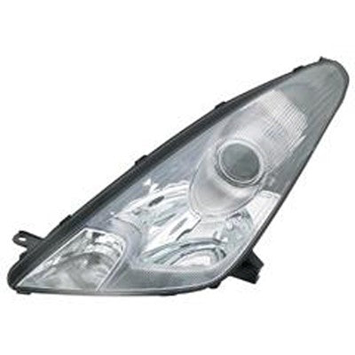 2003 toyota celica front driver side replacement halogen headlight lens and housing arswlto2502147v