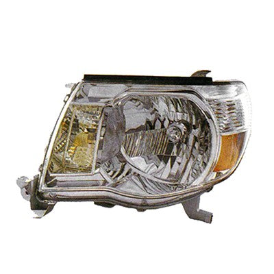 2009 toyota tacoma front driver side replacement headlight assembly arswlto2502157v