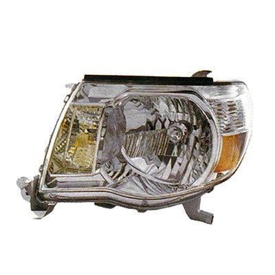 2007 toyota tacoma front driver side replacement headlight assembly arswlto2502157v