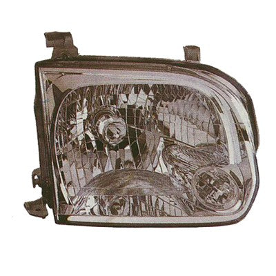 2006 toyota sequoia front driver side replacement headlight assembly arswlto2502158v