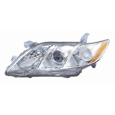 2008 toyota camry front driver side replacement headlight lens and housing arswlto2502167c