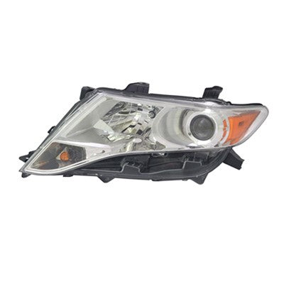 2011 toyota venza front driver side replacement headlight assembly arswlto2502192c