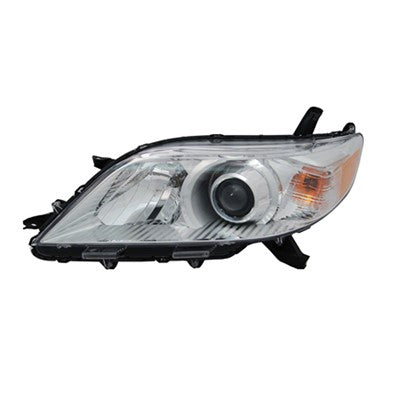 2015 toyota sienna front driver side oem halogen headlight assembly arswlto2502199oe