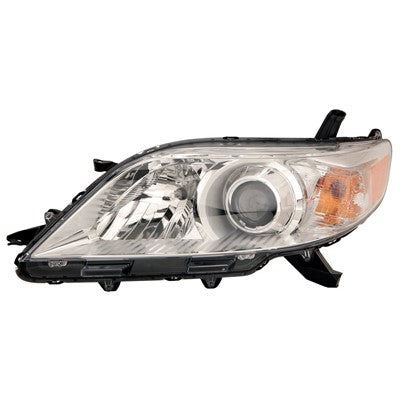 2020 toyota sienna front driver side replacement halogen headlight assembly arswlto2502199c