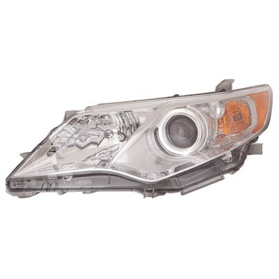 2014 toyota camry front driver side replacement headlight assembly arswlto2502211c