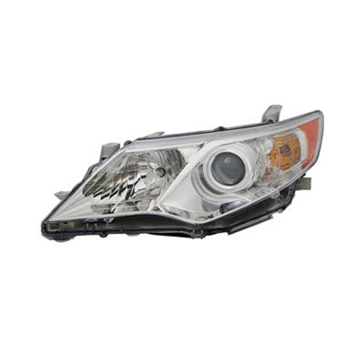 2014 toyota camry front driver side replacement headlight assembly arswlto2502211v