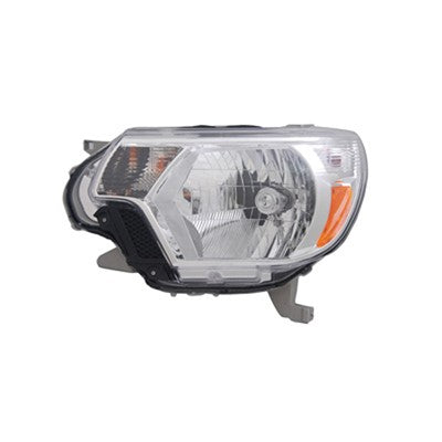 2014 toyota tacoma front driver side replacement halogen headlight assembly arswlto2502213