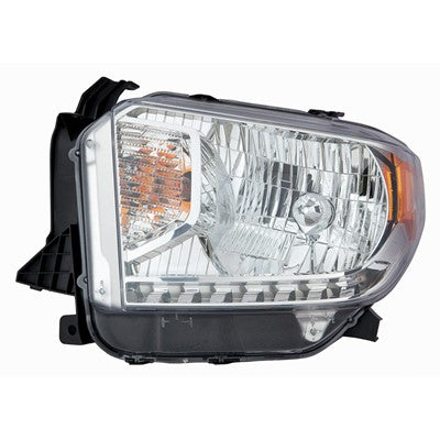 2014 toyota tundra front driver side replacement halogen headlight assembly arswlto2502218c