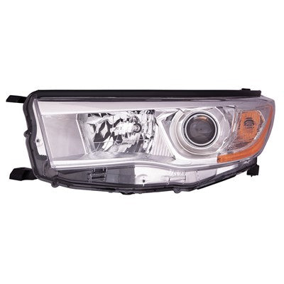 2016 toyota highlander front driver side replacement headlight assembly arswlto2502221c