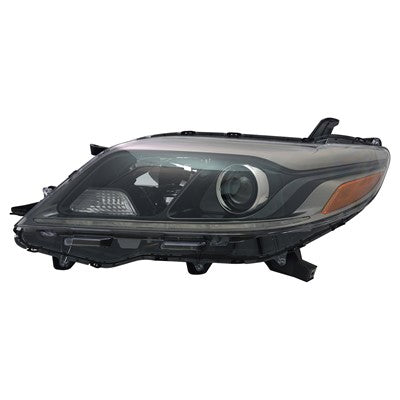 2020 toyota sienna front driver side replacement led headlight assembly arswlto2502231c