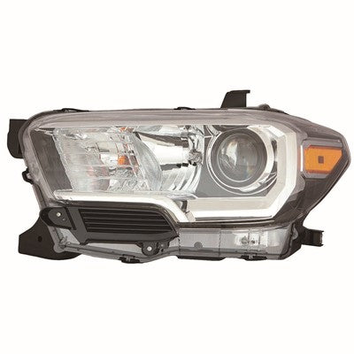 2018 toyota tacoma front driver side replacement led headlight assembly arswlto2502243c