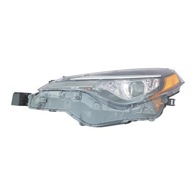 2019 toyota corolla front driver side replacement led headlight assembly arswlto2502249c