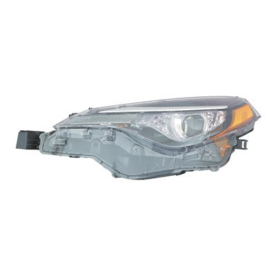 2018 toyota corolla front driver side replacement led headlight assembly arswlto2502249c