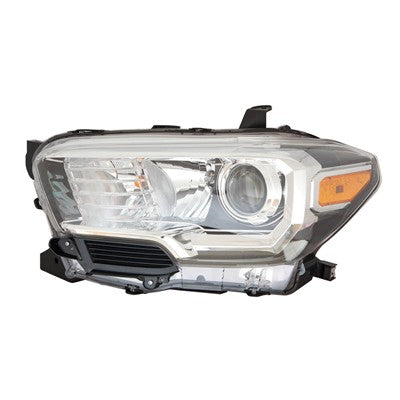 2019 toyota tacoma front driver side replacement headlight assembly arswlto2502266c