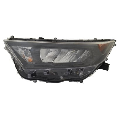 2020 toyota rav4 front driver side replacement led headlight assembly arswlto2502274c