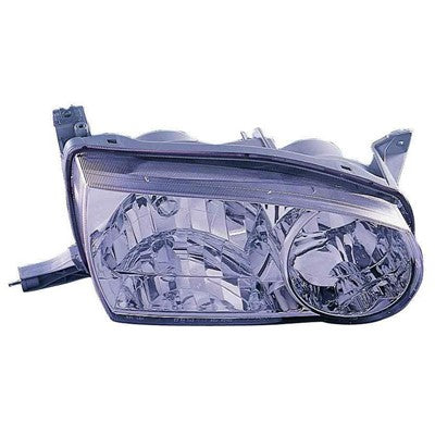 2002 toyota corolla front passenger side replacement headlight assembly arswlto2503133c