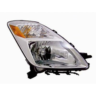 2005 toyota prius front passenger side replacement halogen headlight lens and housing arswlto2503159v