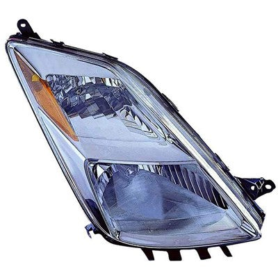 2004 toyota prius front passenger side replacement halogen headlight lens and housing arswlto2503159c