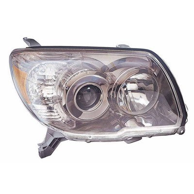 2009 toyota 4runner front passenger side replacement headlight lens and housing arswlto2503165c