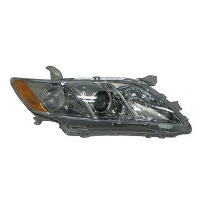 2008 toyota camry front passenger side replacement headlight lens and housing arswlto2503168v