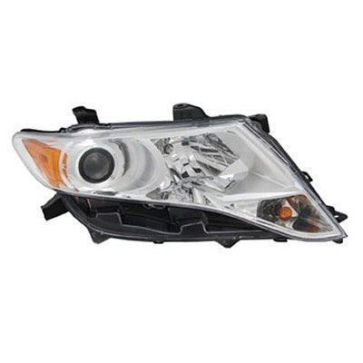 2009 toyota venza front passenger side replacement halogen headlight assembly arswlto2503189c