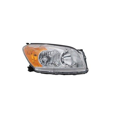 2012 toyota rav4 front passenger side replacement headlight lens and housing arswlto2503190c