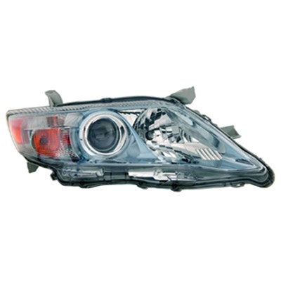 2011 toyota camry front passenger side replacement headlight assembly arswlto2503195v