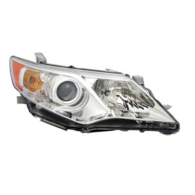 2013 toyota camry front passenger side replacement headlight assembly arswlto2503211c