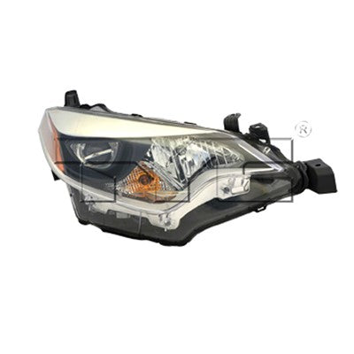 2016 toyota corolla front passenger side replacement headlight assembly arswlto2503216c