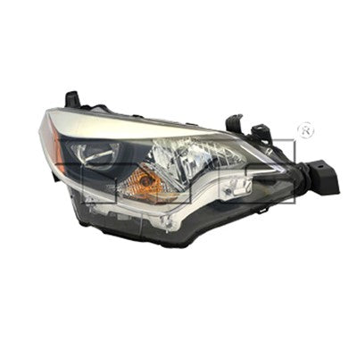 2015 toyota corolla front passenger side replacement headlight assembly arswlto2503216c