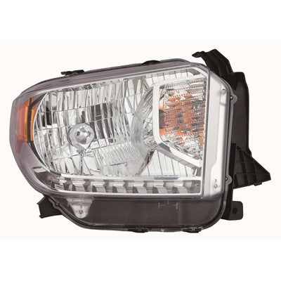 2015 toyota tundra front passenger side replacement halogen headlight assembly arswlto2503219c