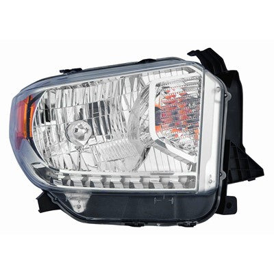 2014 toyota tundra front passenger side oem led headlight assembly arswlto2503219oe