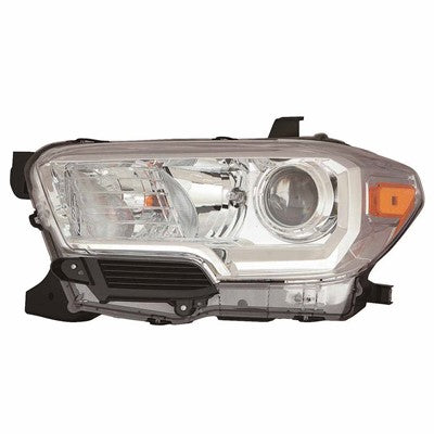 2018 toyota tacoma front passenger side oem led headlight assembly arswlto2503242oe