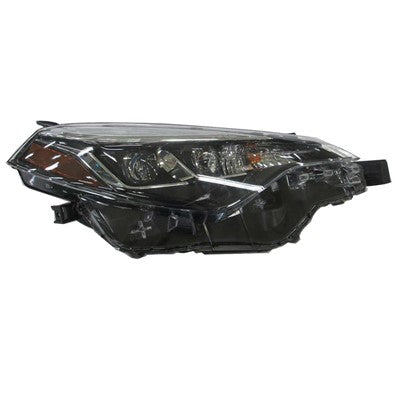 2019 toyota corolla front passenger side replacement led headlight assembly arswlto2503250c