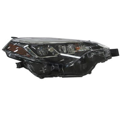 2017 toyota corolla front passenger side replacement multi led headlight assembly arswlto2503250v