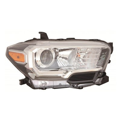 2019 toyota tacoma front passenger side replacement headlight assembly arswlto2503266c