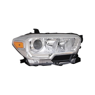 2020 toyota tacoma front passenger side replacement led headlight assembly arswlto2503284