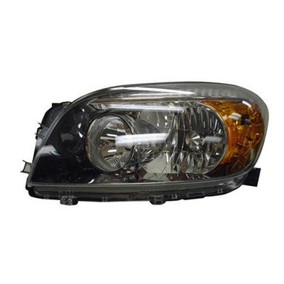 2006 toyota rav4 front driver side replacement headlight lens and housing arswlto2518107v