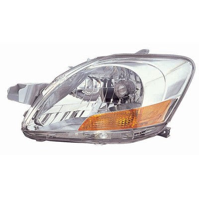 2011 toyota yaris front driver side replacement headlight lens and housing arswlto2518108c