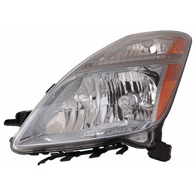 2006 toyota prius front driver side replacement hid headlight lens and housing arswlto2518112