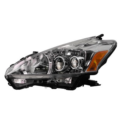 2012 toyota prius v front driver side oem led headlight lens and housing arswlto2518138oe