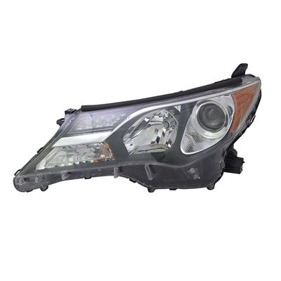 2015 toyota rav4 front driver side oem headlight lens and housing arswlto2518147oe