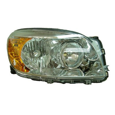 2006 toyota rav4 front passenger side replacement headlight lens and housing arswlto2519106v