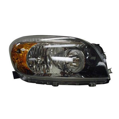 2007 toyota rav4 front passenger side replacement headlight lens and housing arswlto2519107c