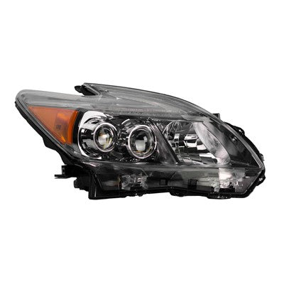 2015 toyota prius front passenger side oem led headlight lens and housing arswlto2519141oe