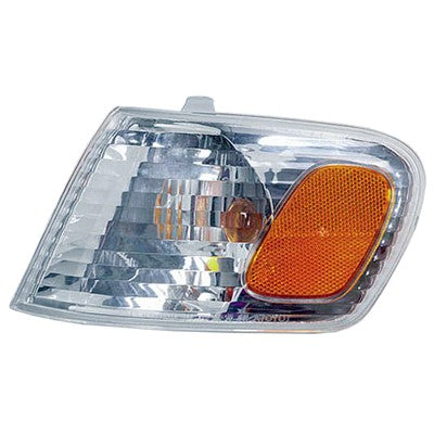 2002 toyota corolla front driver side replacement turn signal light assembly arswlto2530137