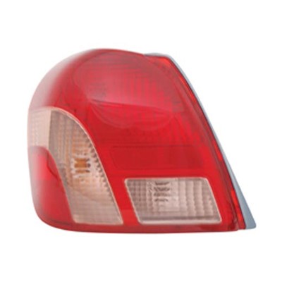 2001 toyota echo rear driver side replacement tail light assembly arswlto2800135